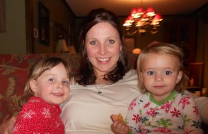 Aunt Gigi and cousin Ava